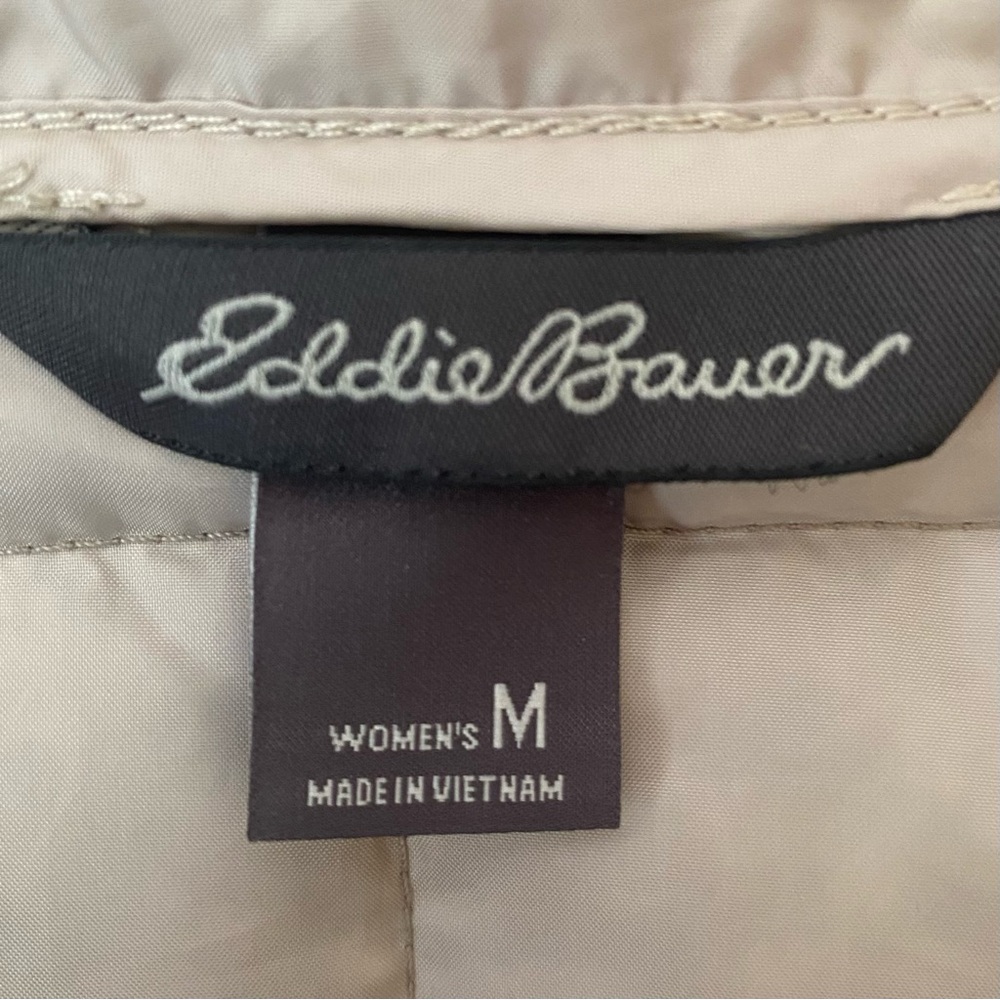 EDDIE BAUER WOMEN’S SIZE MEDIUM EARLY WINTER ANORAK IN STONE - Picture 11 of 15